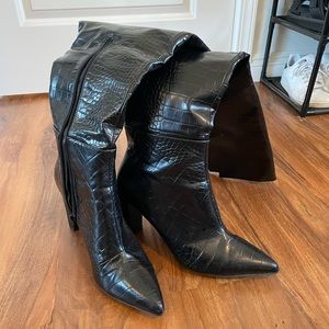 Fashion Nova over the knee boots